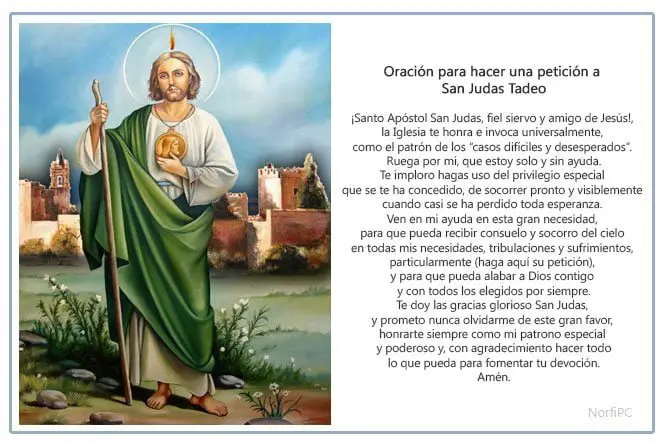 Oracion A San Judas Tadeo Oraciones Para Causas Imposibles