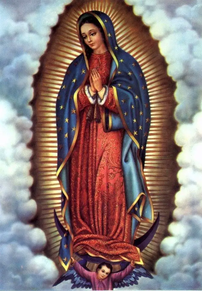 la virgen de Guadalupe